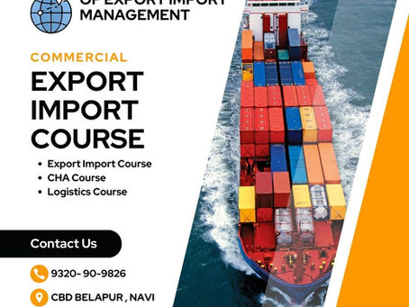 Import Export Course in Chembur | Mumbai